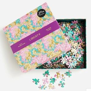 J.CREW Liberty London Print Double Sided Five Hundred Pieces Puzzle New In Box